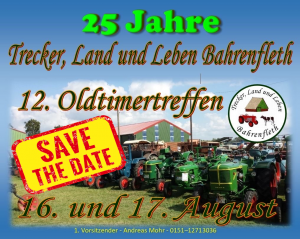 Terminankündigung Oldtimertreffen 2025